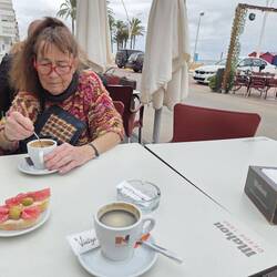 Lecker Kaffee gab's auch