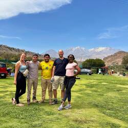 Unsere Gruppe mit Guide Sebastian in der Mitte 😊