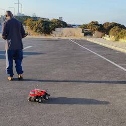 Gutes Gelände zum Fahren
