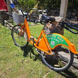 Die Fahrräder von OrangeBikes sind günstig und sensationelle Gurken - aber fahren. Irgendwie...