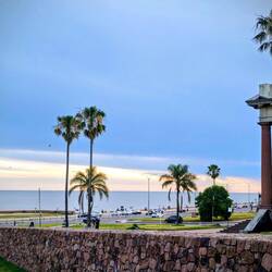 ...ein weiterer sehnsüchtiger Blick aufs Meer...