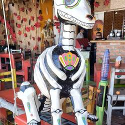 Mexikanische Koketterie mit dem Tod