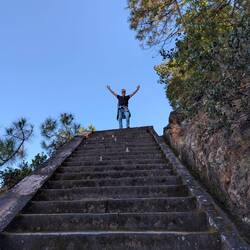 Die Himmelsleiter hinauf 🙃