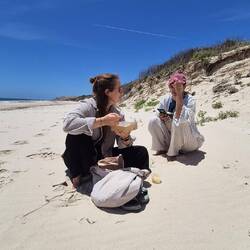 Normanville Beach & Bananenbrot