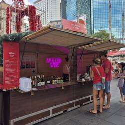 Und Glühwein in Flip-Flops