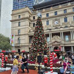 Weihnachtsmarkt (bei 30 Grad)