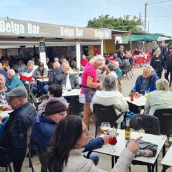 Außer in der Gastronomie, da war es voll