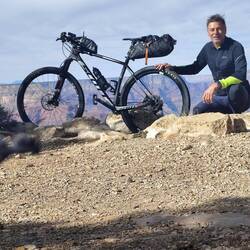 Mit dem Scott Scale 920 am Grand Canyon
