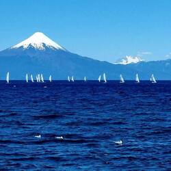 The glam shot of the regatta.