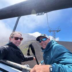 Chairlift selfie!