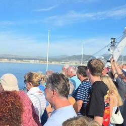 Viel los an der Bugspitze