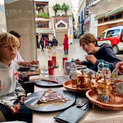 Der erste Marrokanische Tee