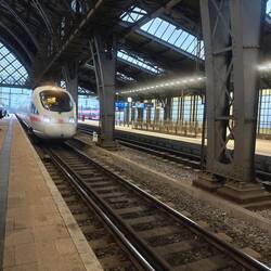 quer durch Deutschland mit dem ICE