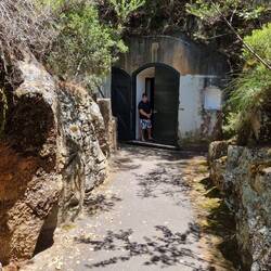 Underground ammunition bunker