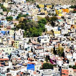 Viele bunte Häuser ...