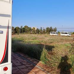 Zumindest hat der Wind die Wolken vertrieben, eigentlich haben sie das Gewitter aufgelöst