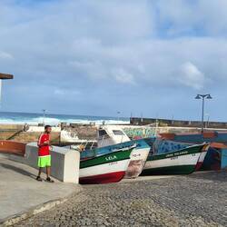 Der Hafen von Ponta do Sol.