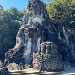 2728 Meter sind wir jetzt hoch - Ich fühle mich winzig 😄