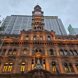 Das Postgebäude (von 1891) am Martin Place