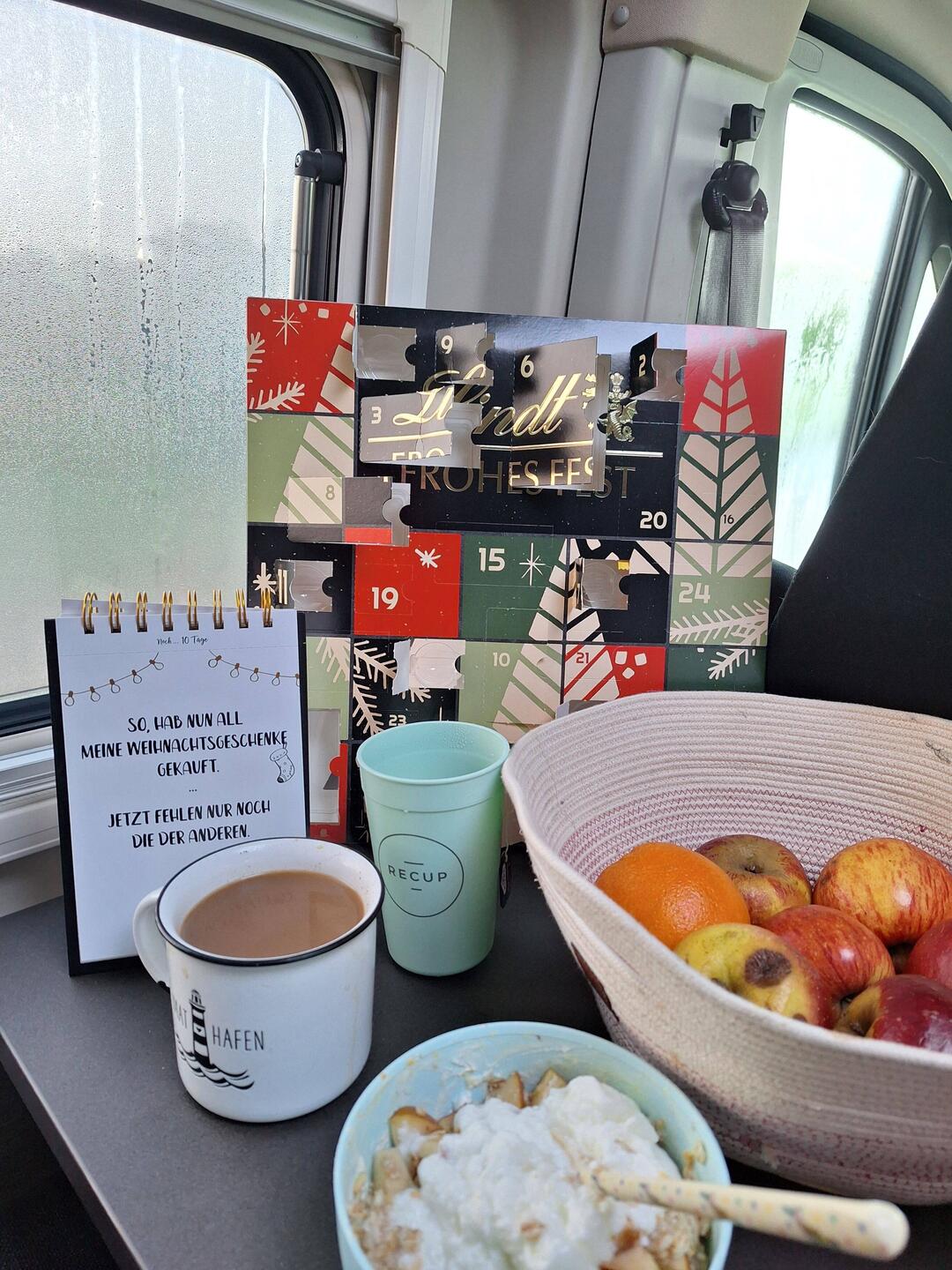 Sogar Nox war bei uns, etwas unbequem