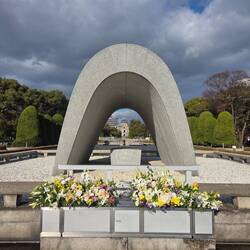 Hiroshima Victim's Memorial Cenotaph