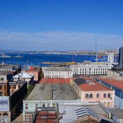 Ausblick aus unserem Airbnb