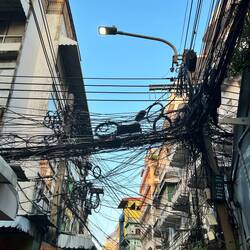 Der Albtraum eines Elektrikers. Hier Normalzustand