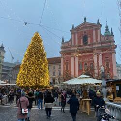 Ljublijana - Prêsernov-Platz