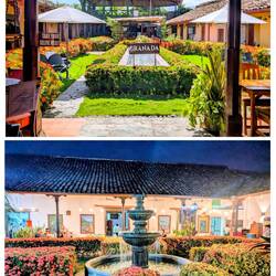 und dann erst die Hinterhöfe. Oft von Hotels oder Restaurants