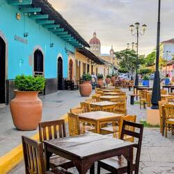 Das Stadtleben in Granada ist sehr entspannt
