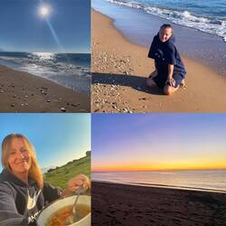 ..so ein mega Glück 🍀 mit dem Wetter ☀️😍