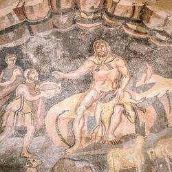 Die Darstellung der Opfergaben an den Zyklopen