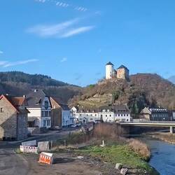 Die Burg Kreuzberg...