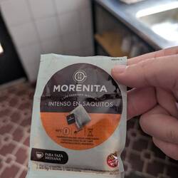 Ja, das ist ein Kaffeebeutel