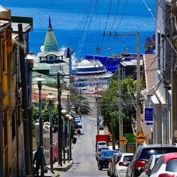 Und immer wieder Ausblick auf den Pazifik