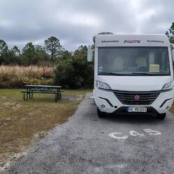 Unser "neuer" Platz auf dem gleichen Campingplatz