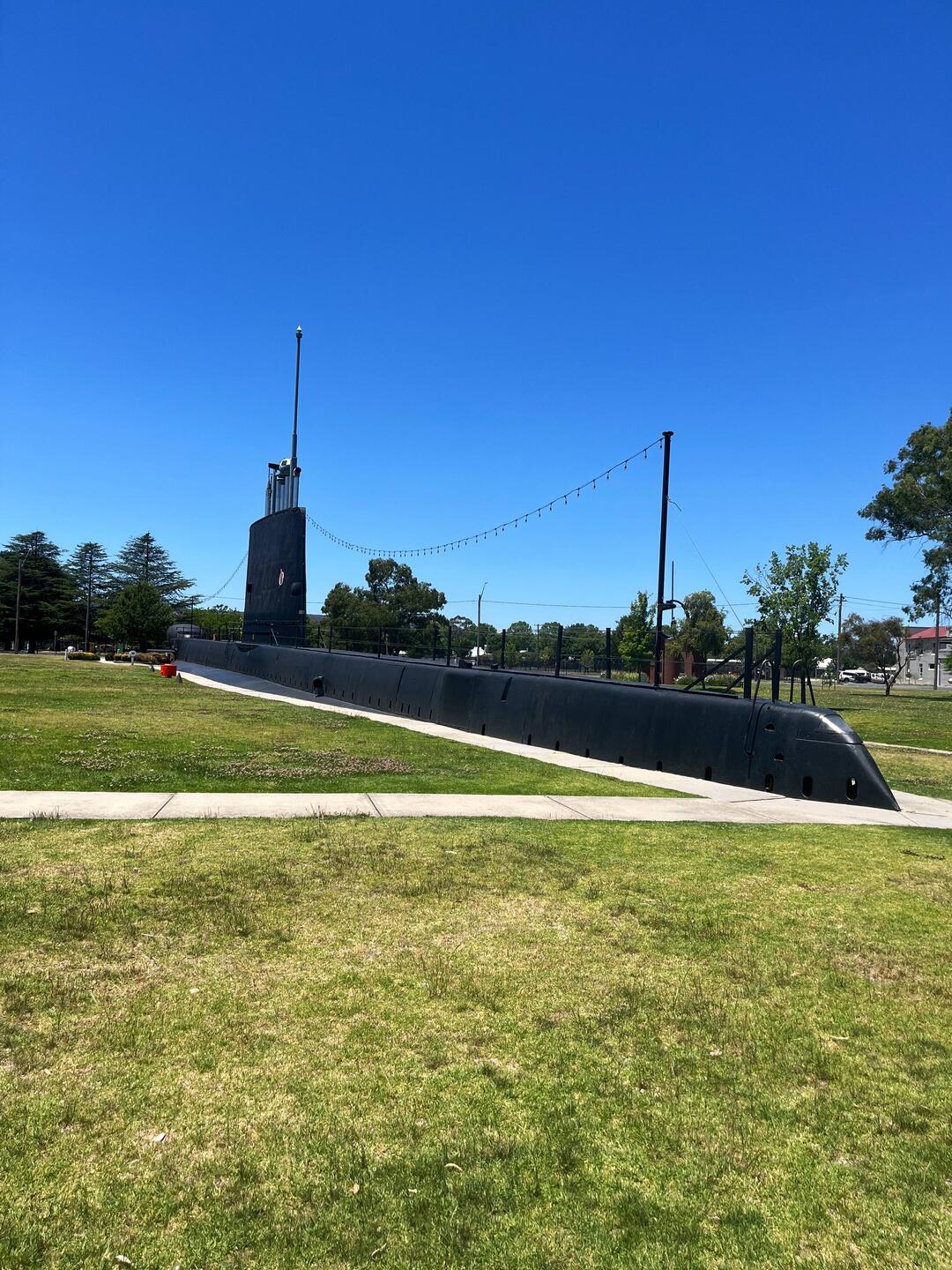 Holbrook is home to a submarine museum. Go figure.