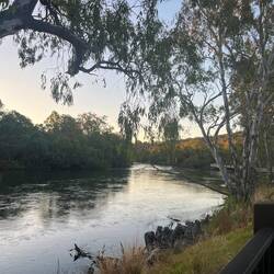 The Murray moving west