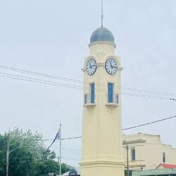 First stop for coffee out of Melbourne sweet Woodend.