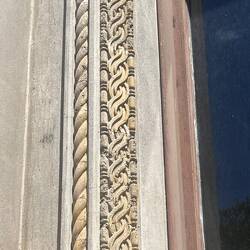 I was taken with the beautiful architectural features on the buildings everywhere