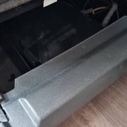 Fast Staubfrei verbaut und sieht bisher gut aus