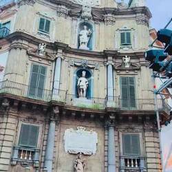 Quattro Canti auf dem Weg, bei mir um die Ecke, immer Musik