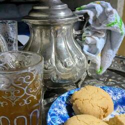 Willkommensgrus in unserer Unterkunft