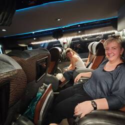 Hier haben sie noch gelächelt...