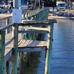 Vom Steg aus aufgenommen