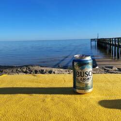 Toller Anblick bei unserem Willkommensbier