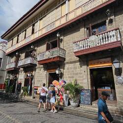 Schöne Häuser in Intramuros.