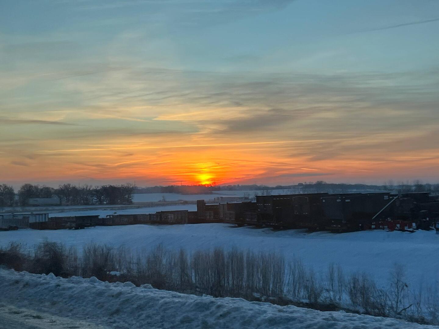 I don't see the sunrise very often!