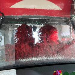 Still inside the car wash!