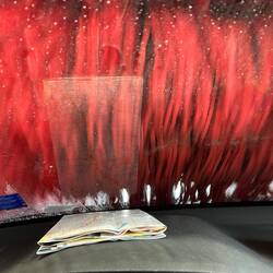 Inside the car wash!